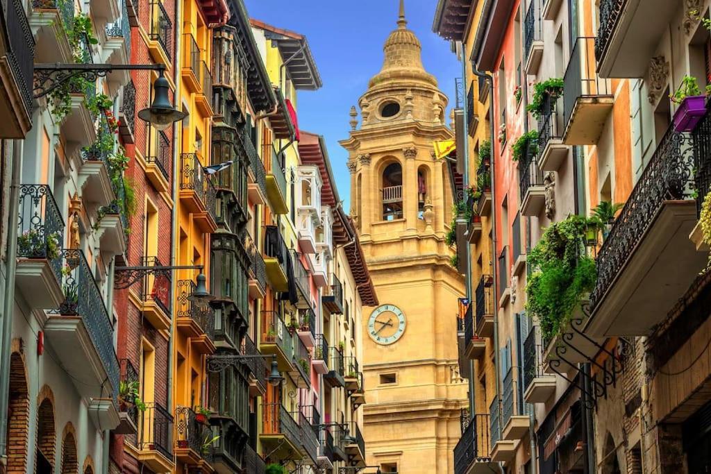 Acogedor Apartamento En El Corazon De Pamplona Buitenkant foto
